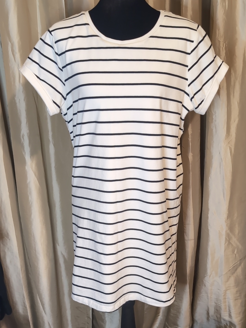 Lulus Nautical Striped T-shirt Dress